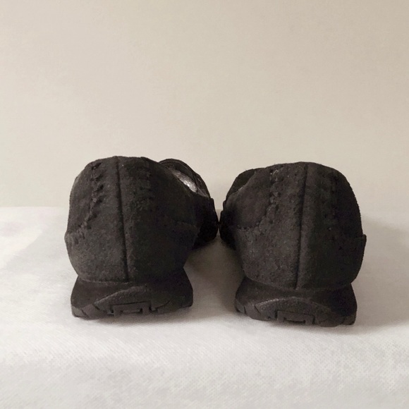 Skechers Relaxed fit black suede slip on mocassin - Picture 6 of 9